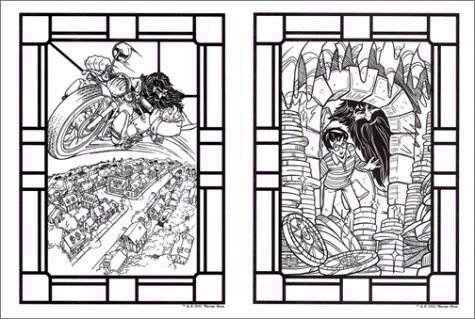 Harry Potter Coloring Pages on Harry Potter Stained Glass Art With The Half Giant Rubeus Hagrid On A