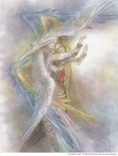 the art of sulamith wulfing - the mighty angel